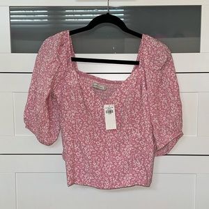 Abercrombie puff sleeve top, Size XL